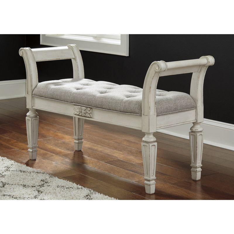 Kelly Clarkson Home Hayley Polyester Upholstered Bench
