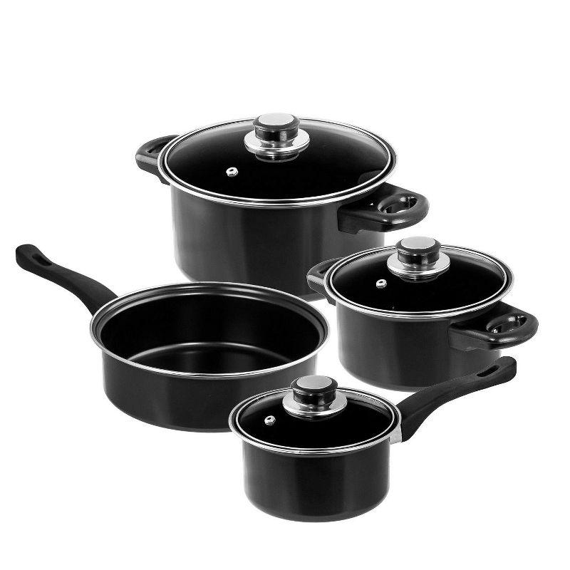 7 - Piece Non-Stick Carbon Steel Cookware Set