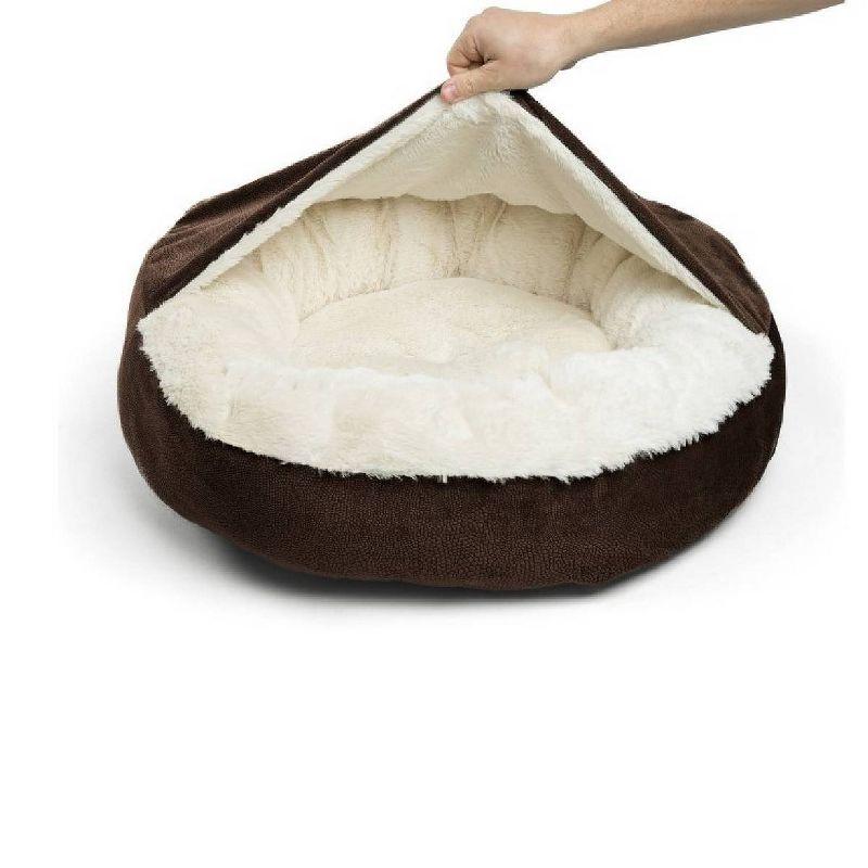 Best Friends By Sheri Best Friends by Sheri Cozy Cuddler Ilan Microfiber Hooded Blanket Cat and Dog Bed