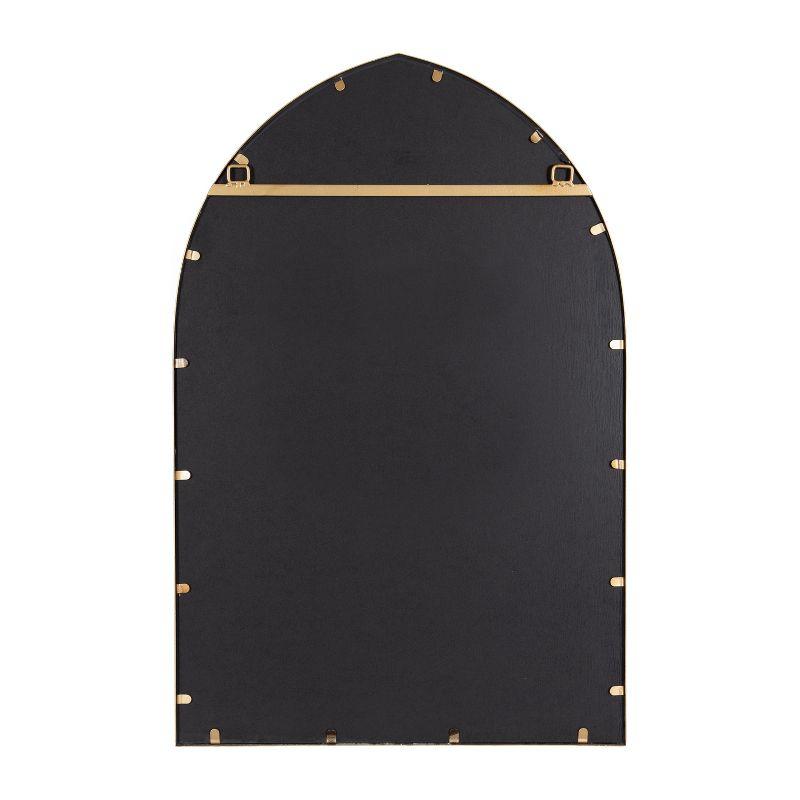 Kate and Laurel Larisa Framed Arch Mirror, 24x36, Gold