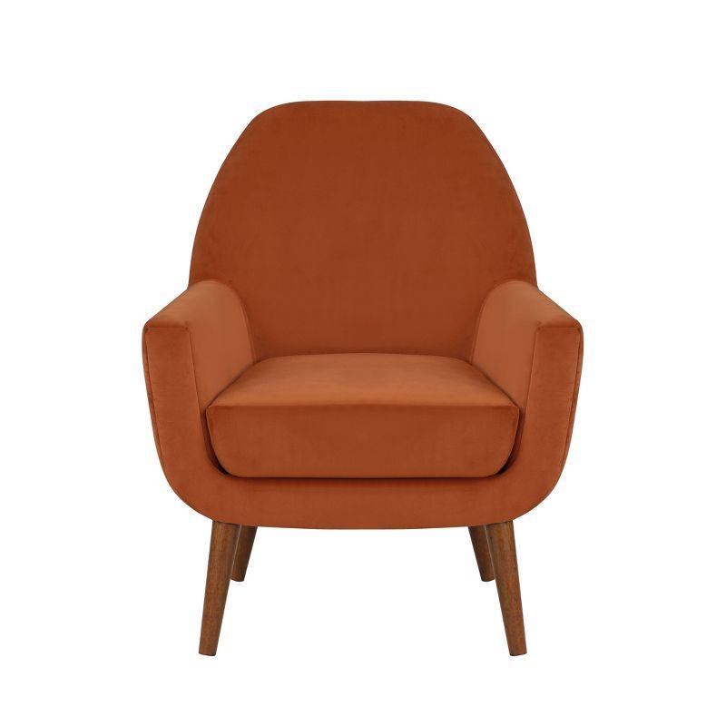 Comfort Pointe Accera Mid - Century Velvet Arm Chair