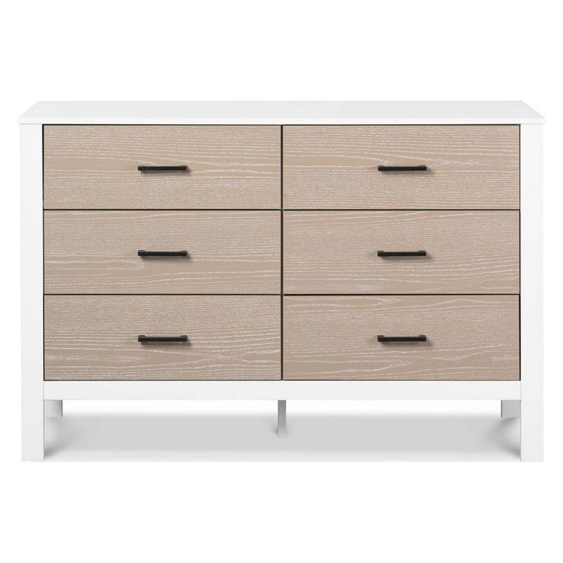 Coastwood White 6-Drawer Farmhouse Nursery Dresser