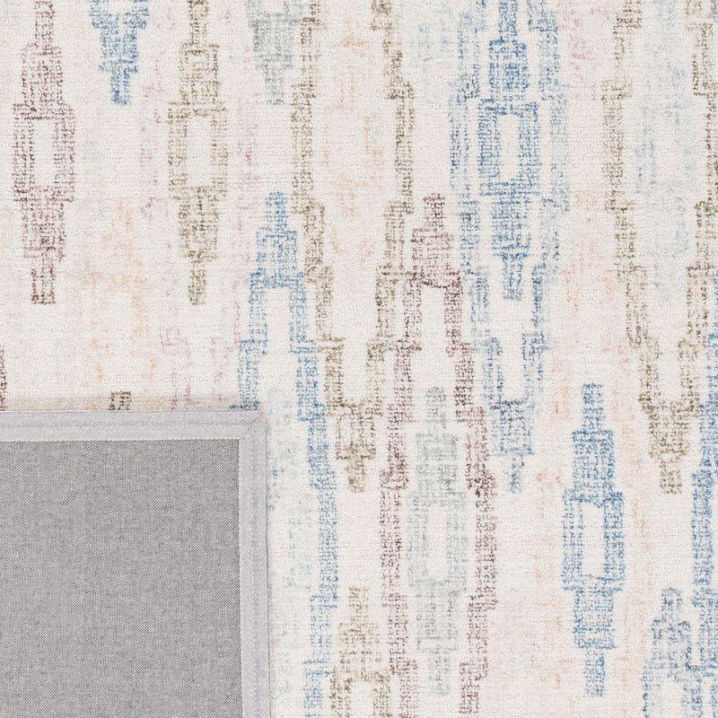 Rodeo Drive RD101 Hand Tufted Area Rug - Ivory/Blue - 3'x5' - Safavieh.