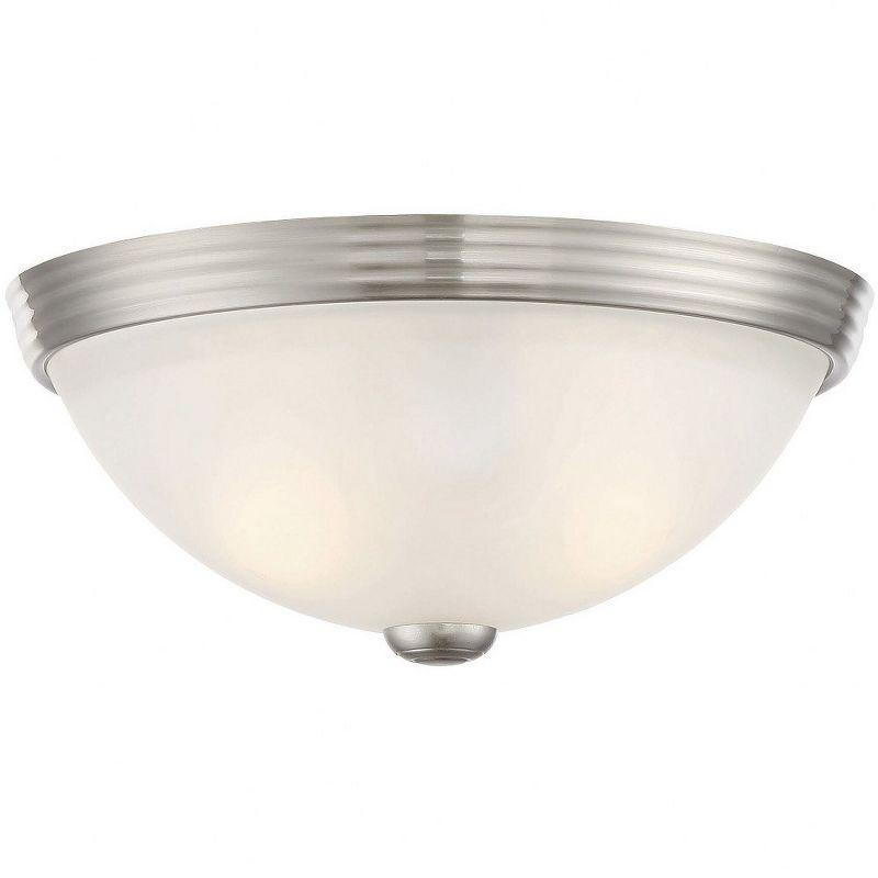Savoy House NULL 2 - Light Flush Mount in  Satin Nickel