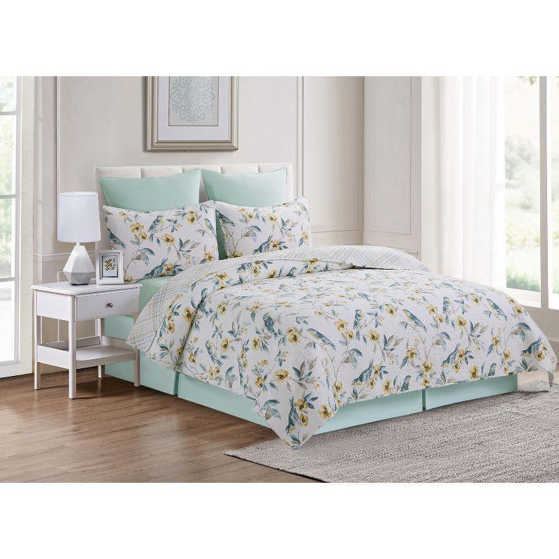 C&F Home Calix Bluebird F/Q Quilt Set