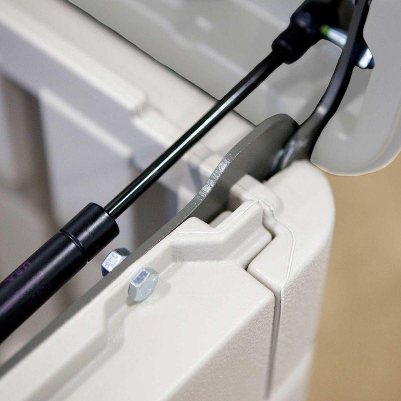 Lifetime Lifetime 60'' W 130 Gallons Water Resistant Polyethylene Plastic Lockable Deck Box