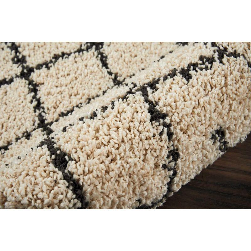 Nourison Diamond Shag Handloomed Area Rug