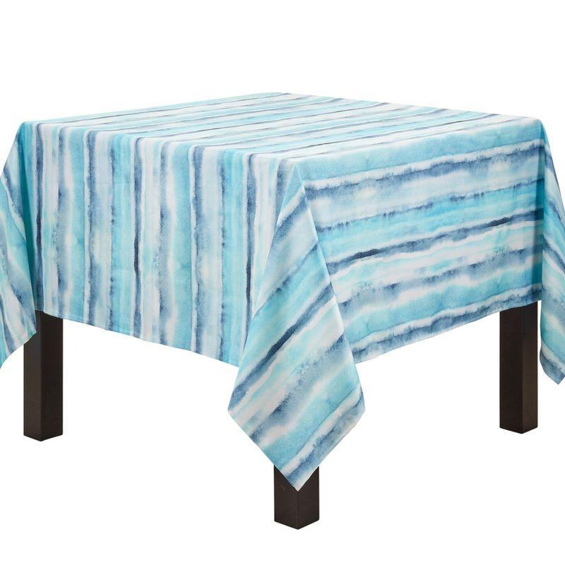 Saro Lifestyle Watercolor Print Tablecloth