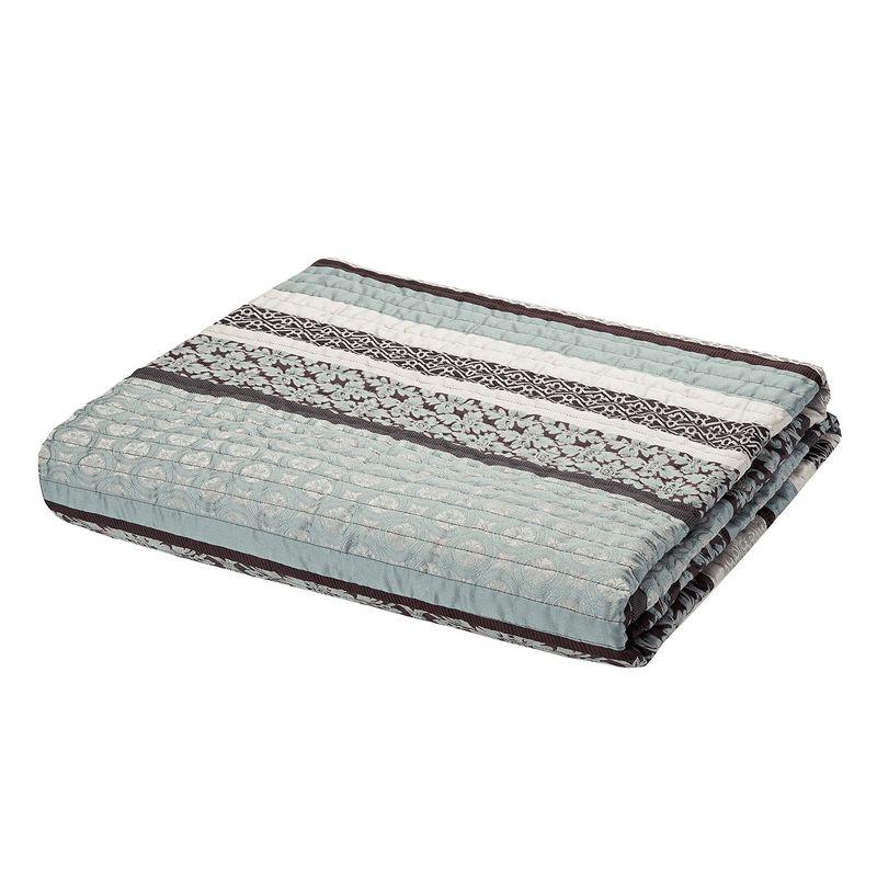 Madison Park Jacquard Quilt Set with Throw Pillows