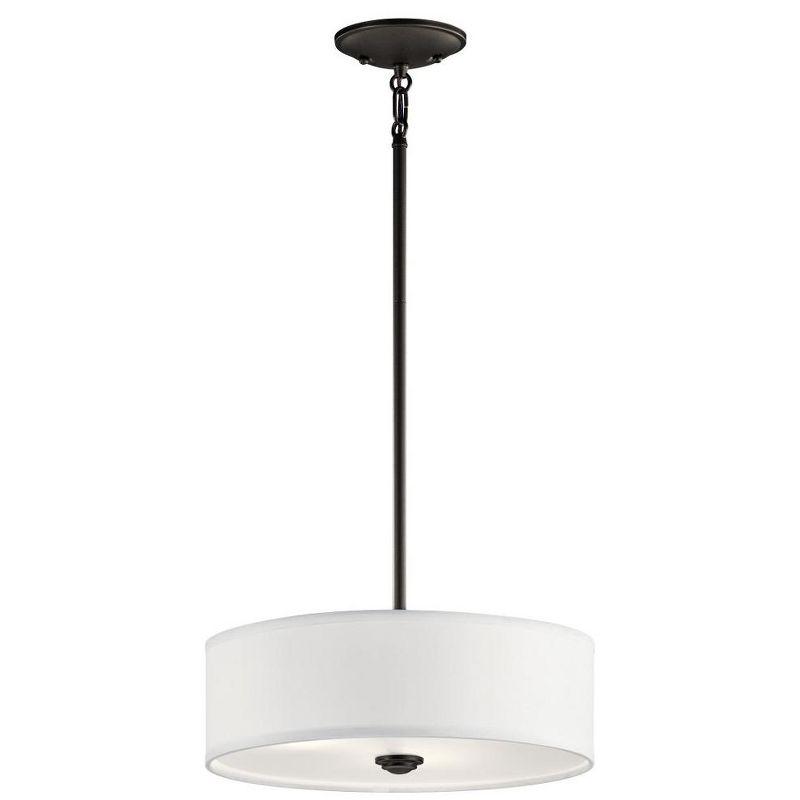 Kichler Lighting Shailene 3 - Light Semi-Flush Mount in  Olde Bronze