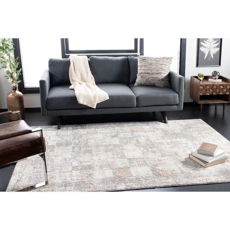 Invista INV435 Power Loomed Area Rug - Cream/Beige - 8'x10' - Safavieh
