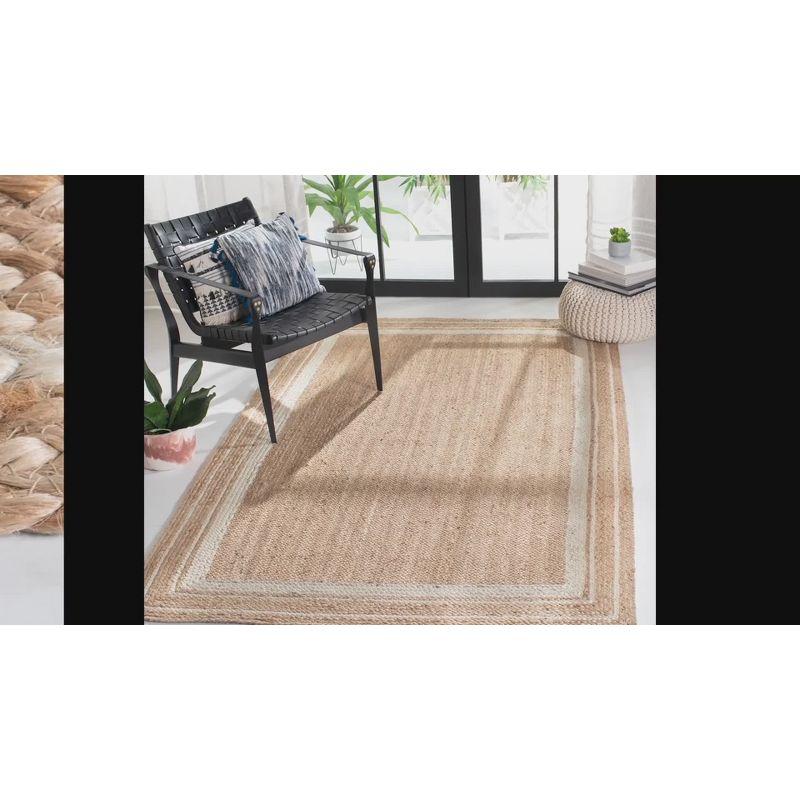 Natural Fiber NF823 Hand Woven Area Rug - Natural/Ivory - 4'x6' - Safavieh.