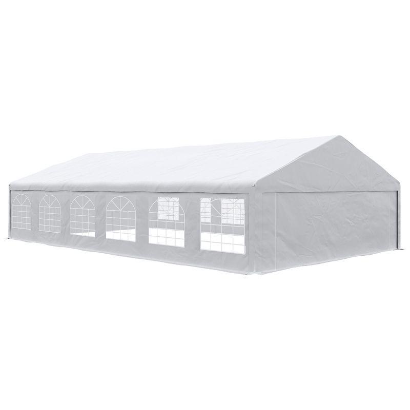 Outsunny 39 Ft. W x 23 Ft. D Steel Canopy
