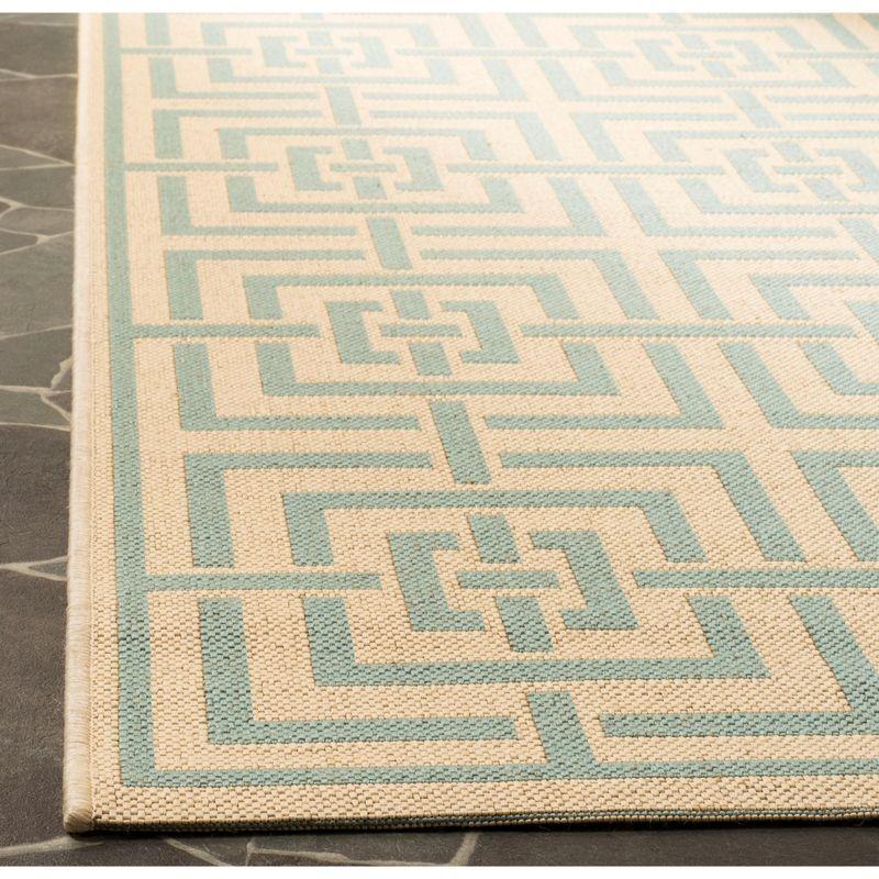 Linden LND128 Power Loomed Indoor/Outdoor Area Rug  - Safavieh