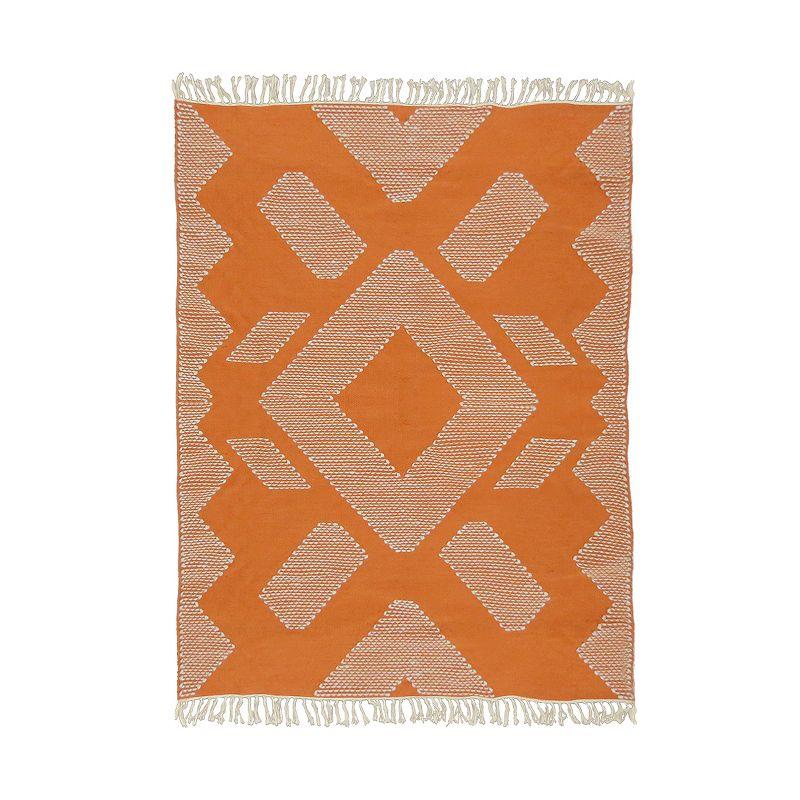 Flatweave Geometric Rug