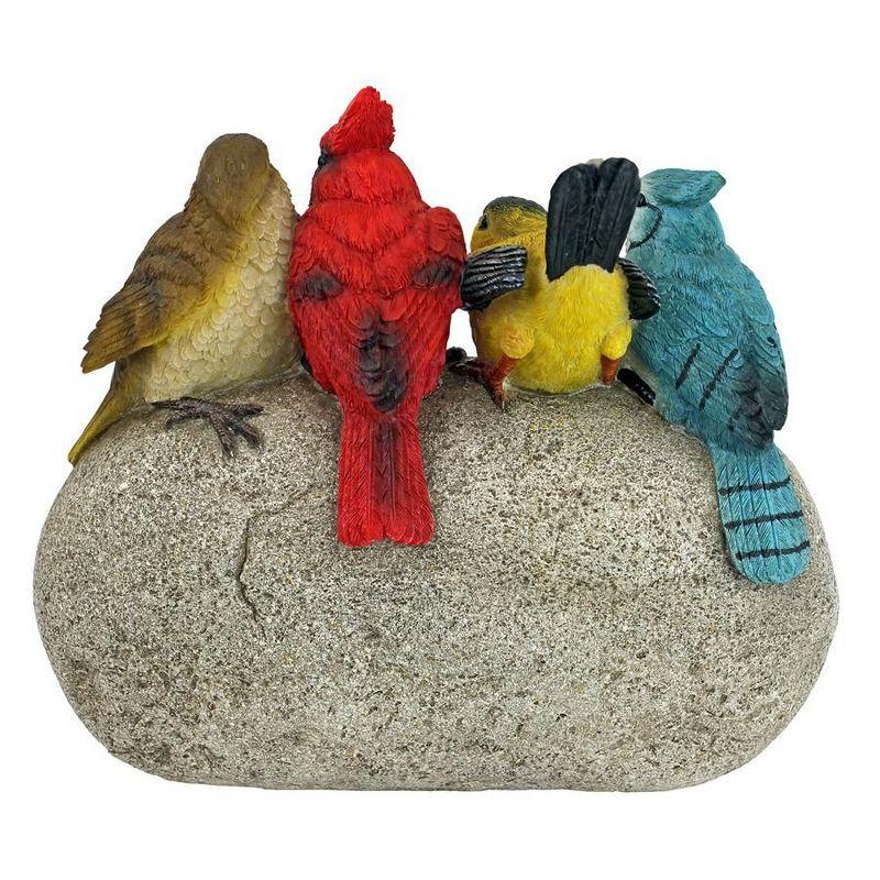 Design Toscano Birdy Welcome Sign Garden Stone Statue