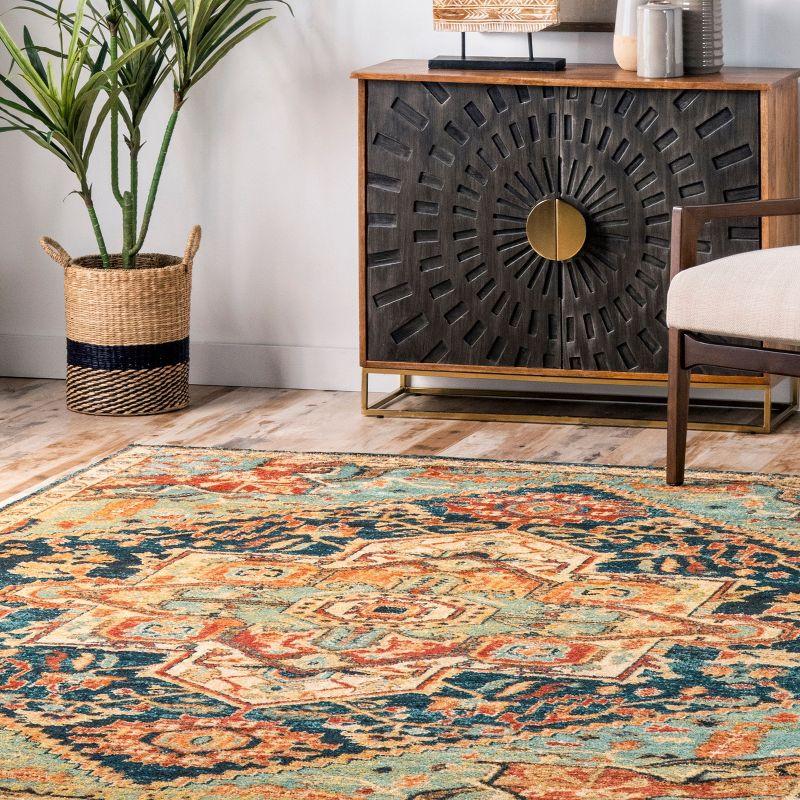 Nuloom Global Medallion Tabetha Indoor Area Rug