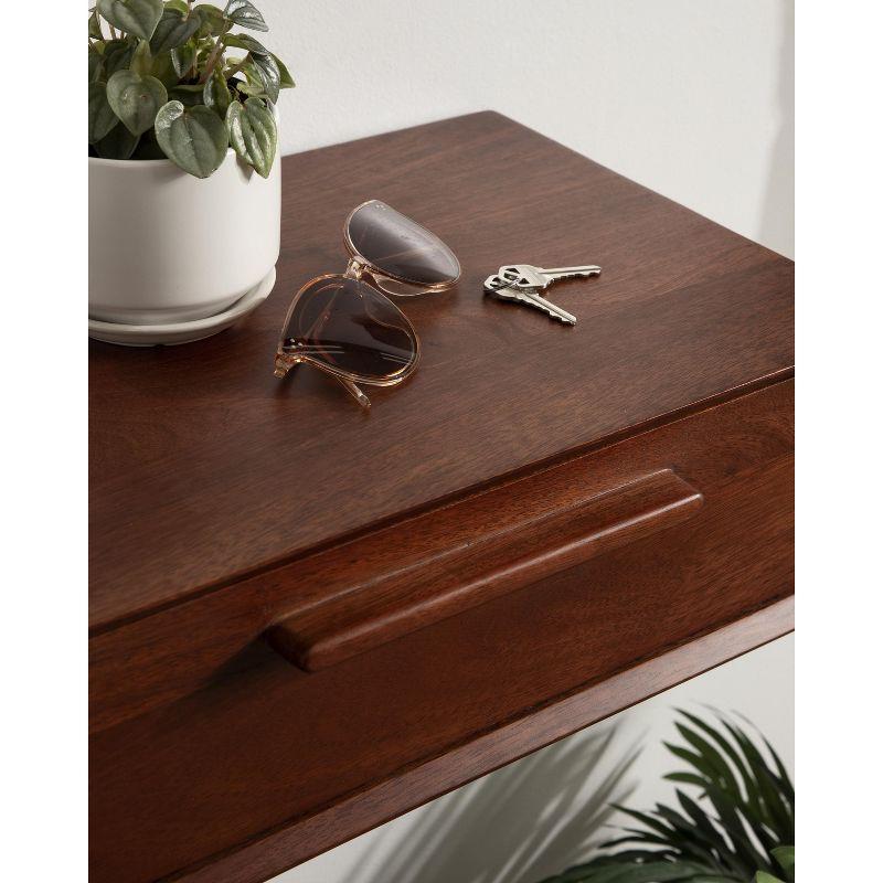 Kate and Laurel McCutcheon Wood Storage Shelf