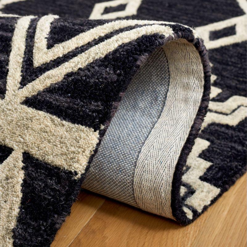 Union Rustic Abbegail Hand Tufted Wool Southwestern Rug