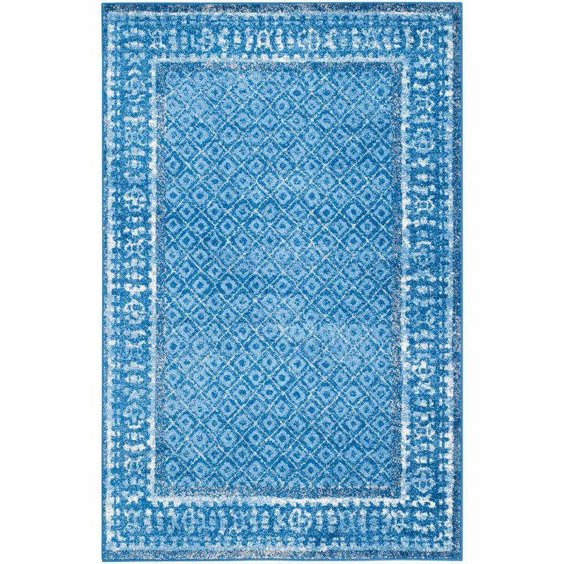 Adirondack ADR110 Machine Made Indoor Accent Rug - Light Blue/Dark Blue - 3'x5' - Safavieh