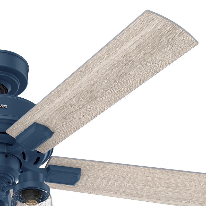 52" Hartland 5 - Blade Standard Ceiling Fan with Pull Chain and Light Kit Included