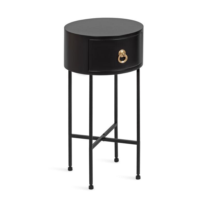 Kate and Laurel Decklyn Glam Round Side Table