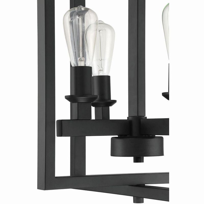 Craftmade Lighting Chicago 4 - Light Chandelier in  Flat Black