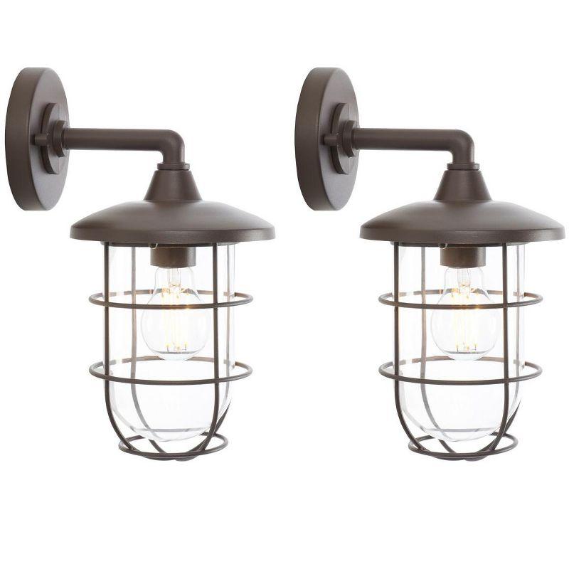 Liese Oil Rubbed Bronze Outdoor Wall Sconce Set