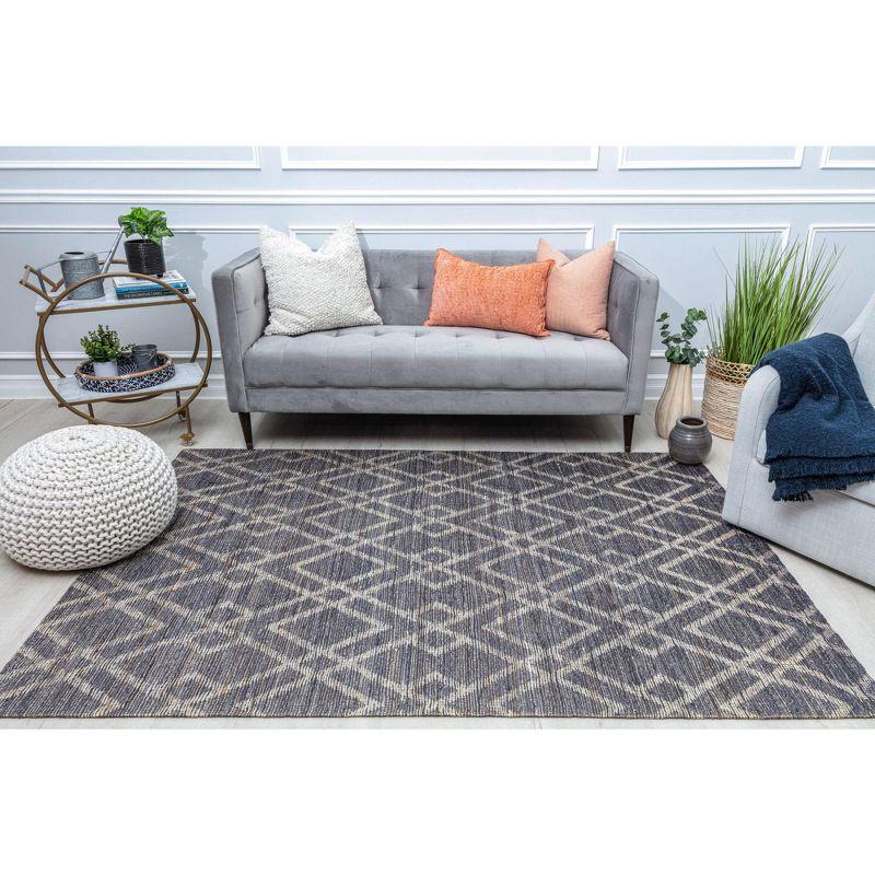 Rugs America Gideon GN10A Modern Diamond/Trellis Area Rug