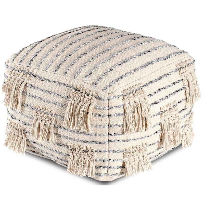 Cherokee Pouf Cream - Anji Mountain