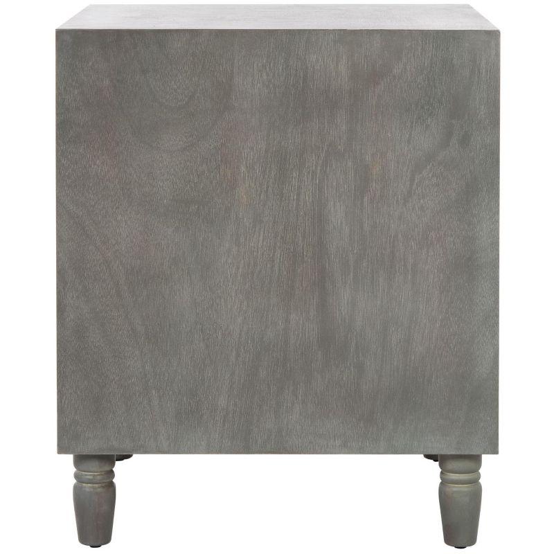 Blaise Nightstand With Storage - AMH6605 - Ash Grey - Safavieh Couture
