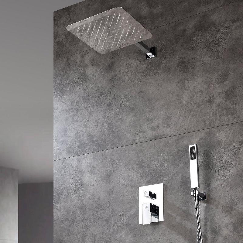 CASAINC 10" Wall Mounted Dual Shower Heads Shower Valve Trim System Kit