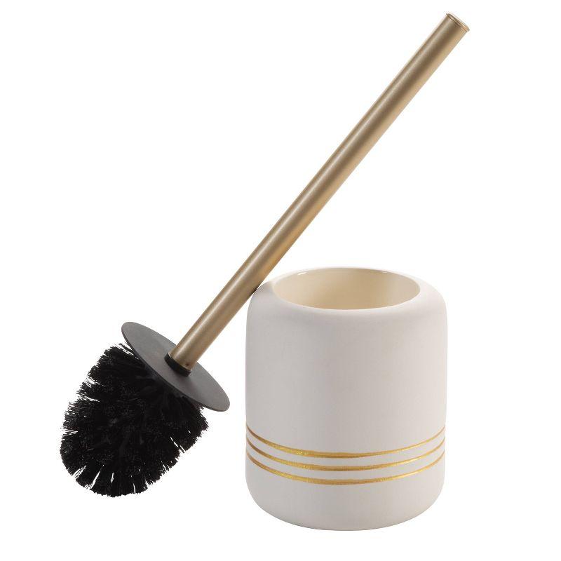 Bath Bliss Toilet Brush And Holder