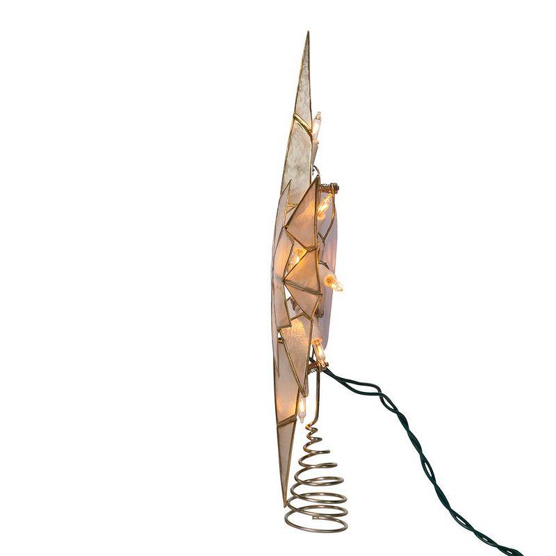 Kurt Adler Metal Astrology & Stars Tree Topper - Lighted