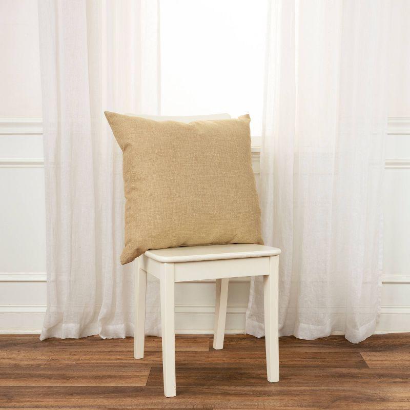 Indoor/Outdoor Reversible Throw Pillow