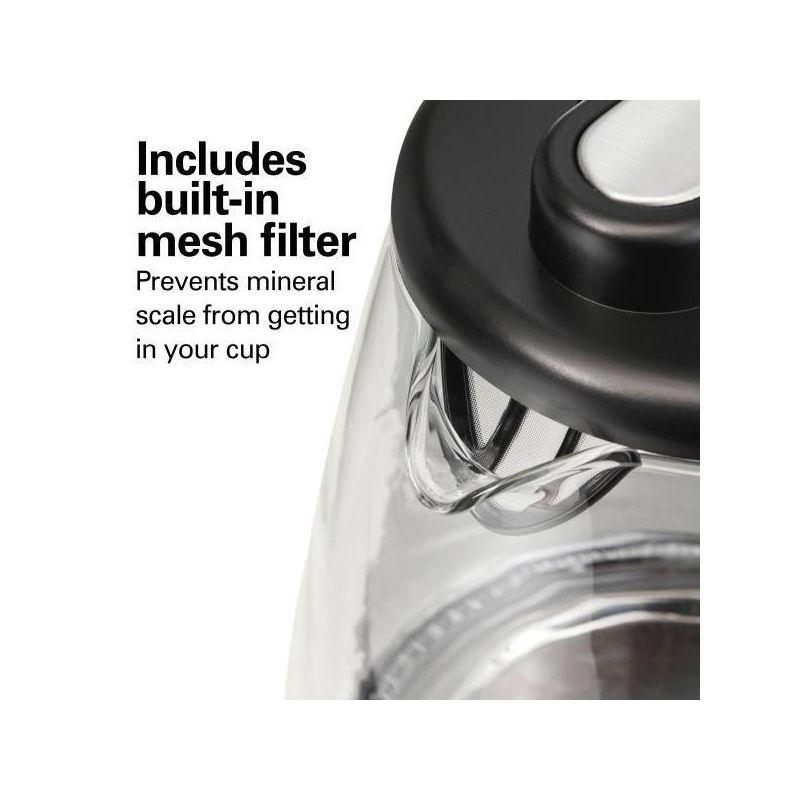 Hamilton Beach Hamilton Beach® Glass Kettle 1.7 Liter Capacity