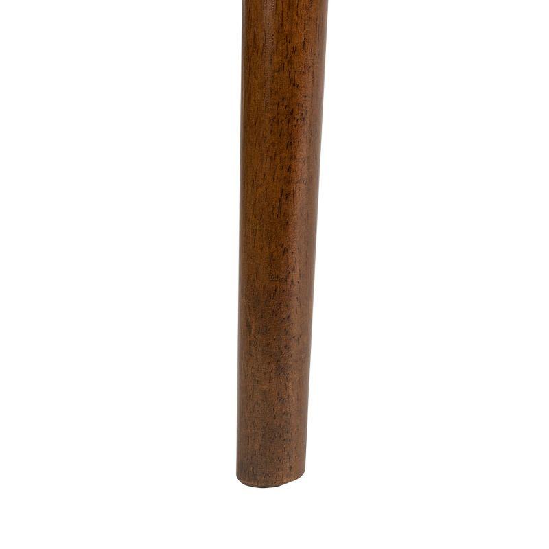 Tia Rectangle Dining Table - Walnut - Safavieh