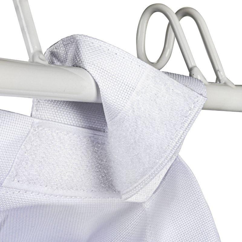 Household Essentials Rolling Laundry Hamper with Handles