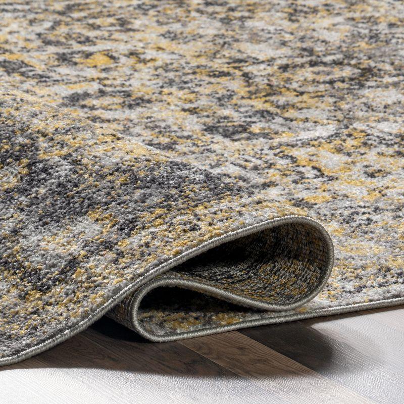 Nuloom Lilah Oriental/Persian 10x14 Indoor Area Rug for Living Room Bedroom Dining Room Kitchen, Gold/Multicolor