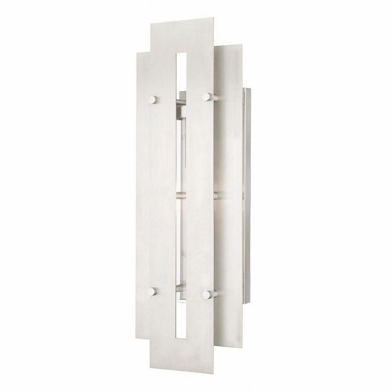 Livex Lighting Utrecht 1 - Light Wall Light in  Brushed Nickel