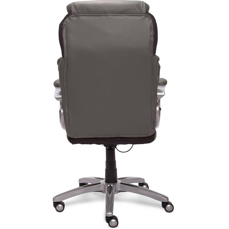 Serta Bryce Executive Office Chair with Patented AIR Lumbar Technology and Layered Body Pillows