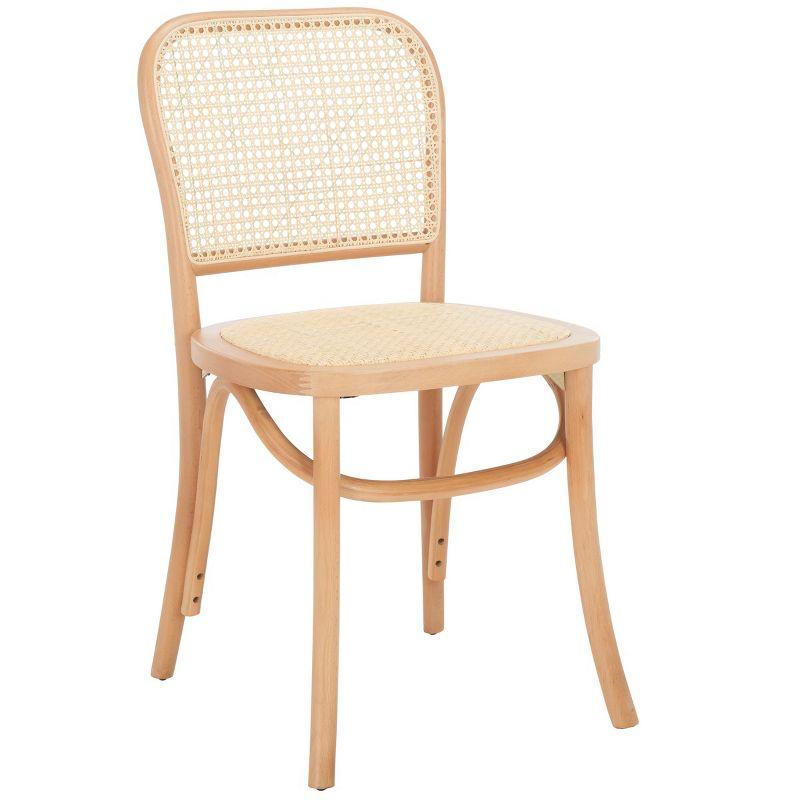 Keiko Cane Dining Chair (Set of 2) - DCH9505 - Natural - Safavieh
