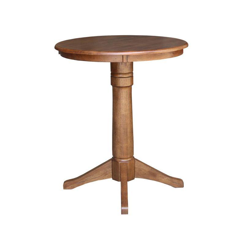 International Concepts 30" Round Top Pedestal Table - 35.9" Height