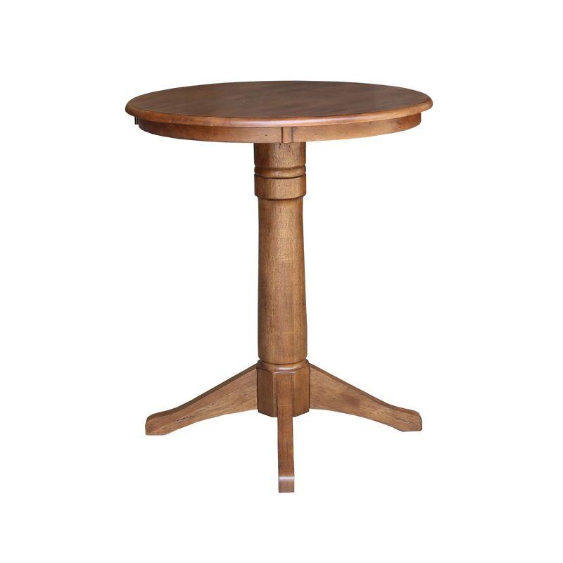 International Concepts 30 inches Round Top Pedestal Table - 35.9 inches Height