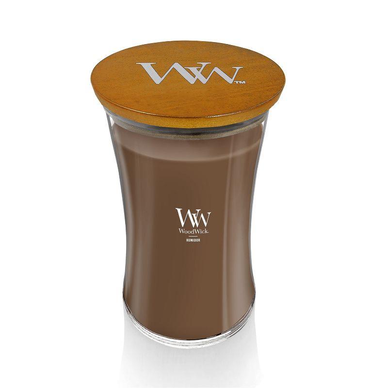 21.5oz Large Hourglass Jar Candle Humidor - WoodWick
