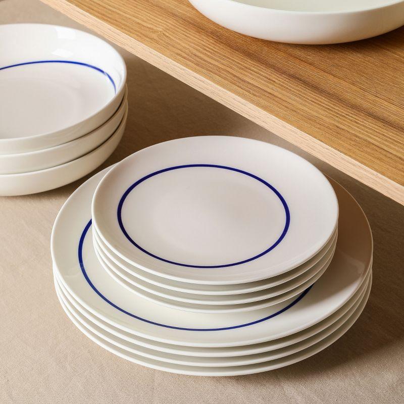 Stone Lain Luna 12-Piece Dinnerware Set Porcelain