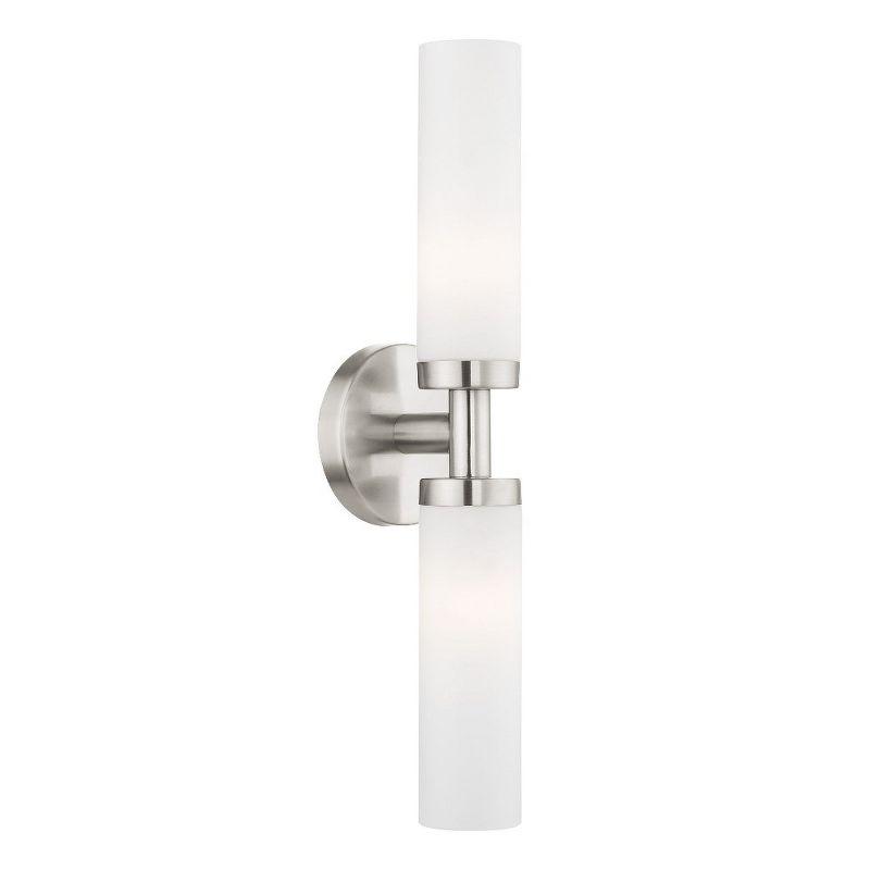 Livex Lighting Aero 2 - Light Vanity in  Brushed Nickel