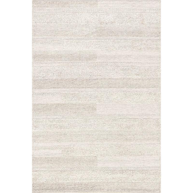 Jermund Textured Cotton-Blend Area Rug