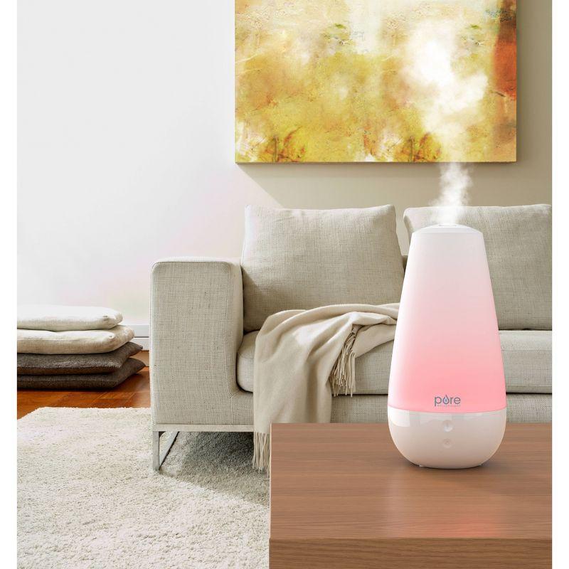 Pure Enrichment Spa XL 3-In-1 Aroma Diffuser Humidifier And Mood Light: Cool Mist, Bedroom & Large Room, 100-300 sq. ft.