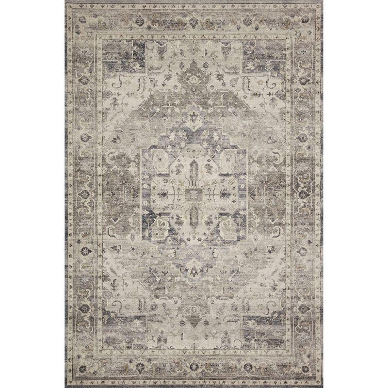 Hathaway Rug Steel Gray/Ivory - Loloi Rugs